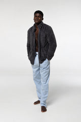 Bata Corta Borrego BH15 Bata Corta Dark Elephant by Little Unicorn Gris S