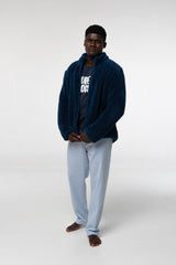 Bata Corta Borrego BH15 Bata Corta Dark Elephant by Little Unicorn Marino S