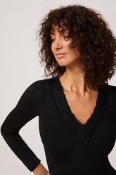 Body Térmico Manga Larga Ysabel Mora 70013 Térmico Ysabel Mora Negro S