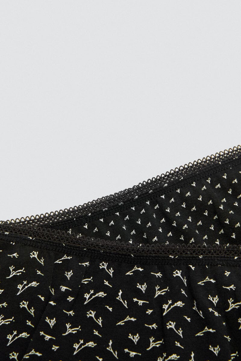 Negro Floral