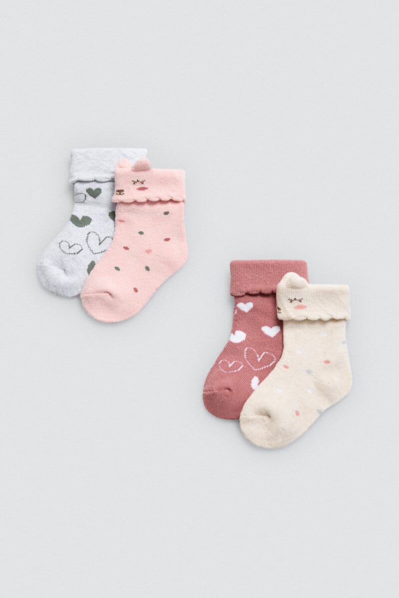 CALCETÍN BEBÉ TÉRMICO PACK DE 2 Calcetines Ysabel Mora
