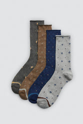 CALCETÍN HOMBRE PACK DE 4 22947 Calcetines Ysabel Mora 41/46