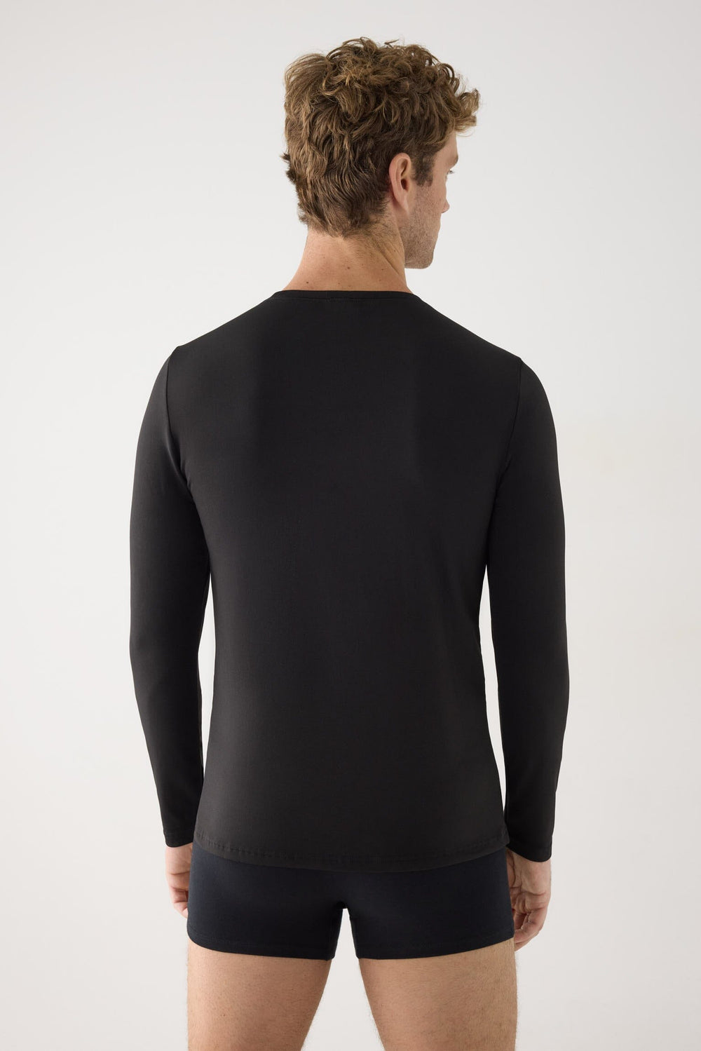 Camiseta térmica Ysabel Mora 70114 de hombre, manga larga, interior afelpado, 94% poliéster y 6% elastano