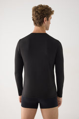 Camiseta térmica Ysabel Mora 70114 de hombre, manga larga, interior afelpado, 94% poliéster y 6% elastano