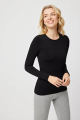 Camiseta Térmica Mujer Manga Larga 70002 Térmico Ysabel Mora Negro S