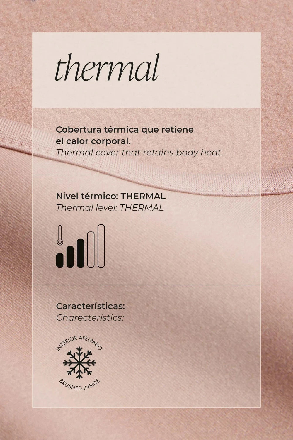 Camiseta Térmica Niñ@ 70300 Térmico Ysabel Mora 2 Nude