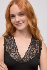 Camiseta Térmica sin Mangas Ysabel Mora 70035 Térmico Ysabel Mora Negro S