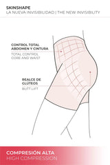 Faja Pantalón Reductora Alta Compresión - Ysabel Mora 19638 Fajas Reductoras Ysabel Mora