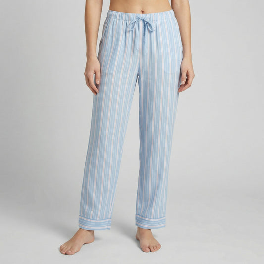 Pantalón Pijama Popelin Pijama Verano Little Unicorn Celeste S