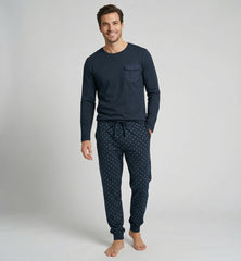 Pijama afelpado de hombre Dark Elephant G345 Pijama Dark Elephant by Little Unicorn