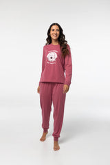 Pijama Algodón Fino D113 Pijama Invierno Little Unicorn Fresa S