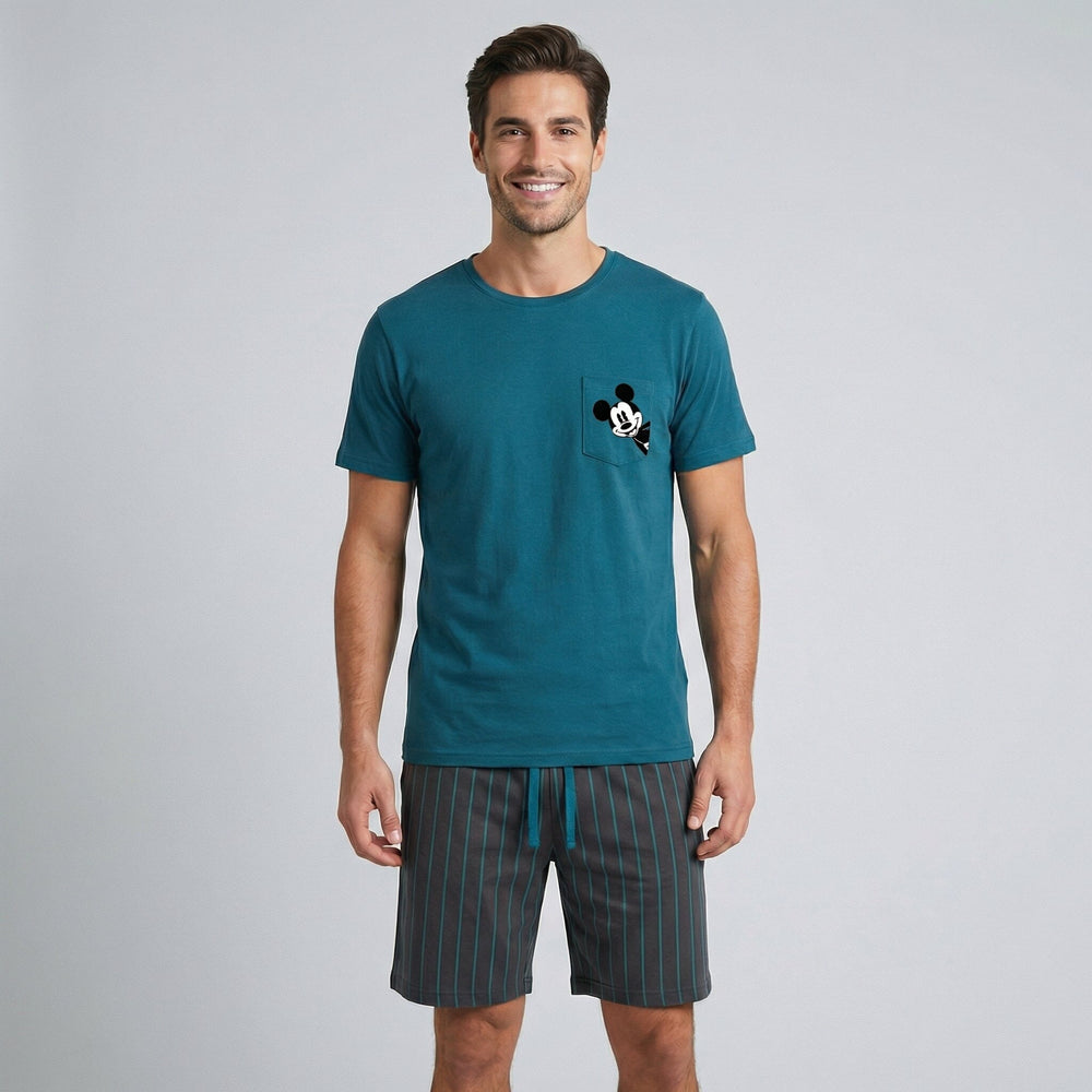 Pijama Corto Pijama Verano Dark Elephant by Little Unicorn Turquesa S
