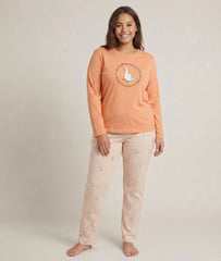 Pijama Largo Tallas Grandes Pijama Largo Little Unicorn Melocotón 2XL