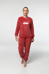 Pijama Mujer Polar D661 - Coralina Extrasuave Pijama Invierno Little Unicorn Fresa S