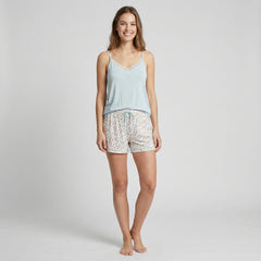 Pijama Sin Mangas Modal Pijama Verano Little Unicorn Celeste S