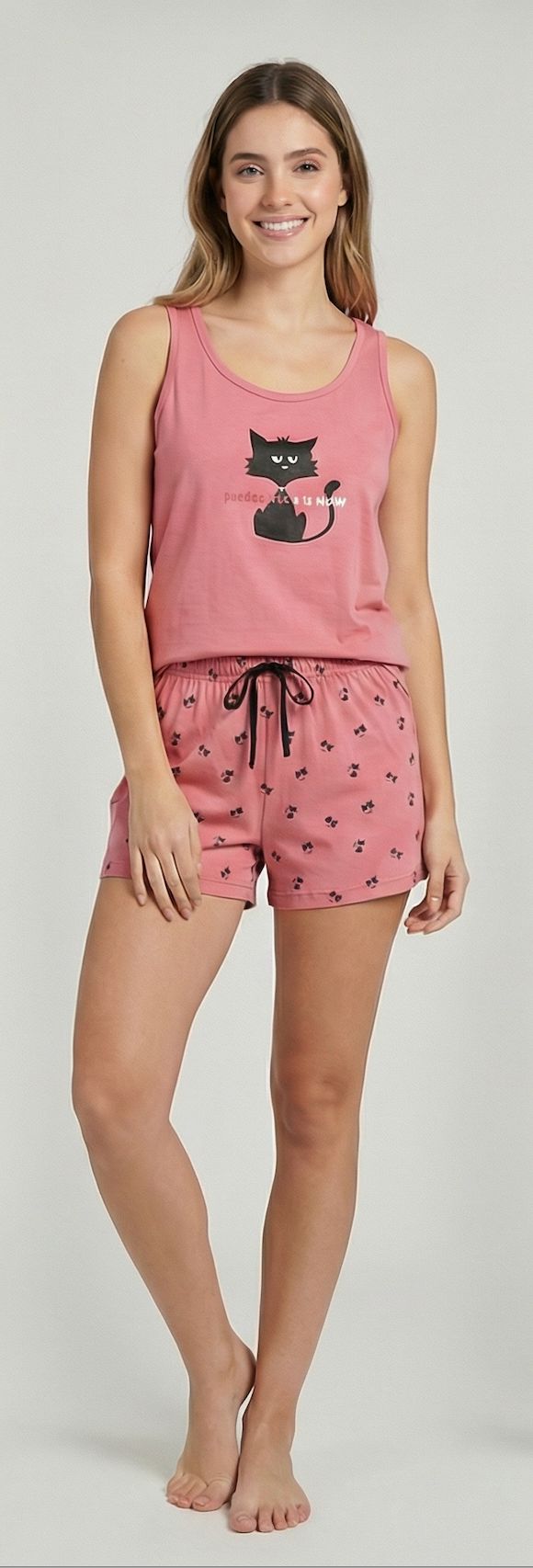 Pijama Sin Mangas Pijama Verano Little Unicorn Fresa S