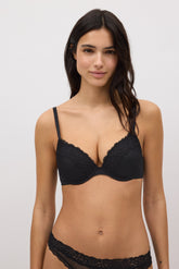 Sujetador push-up con encaje - Ysabel Mora 10722 Preformado Ysabel Mora Negro 85B