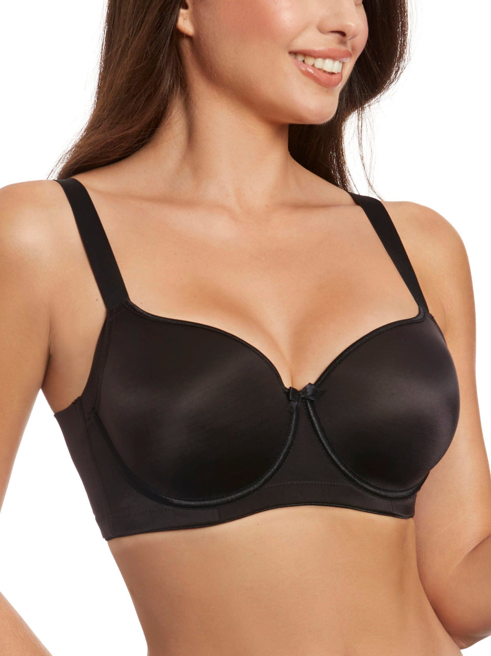 Sujetador Selene Lisa Preformado Selene Negro 90C
