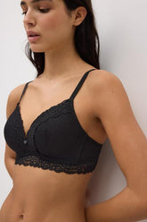 Sujetador sin aro con relleno - Encaje sensual Ysabel Mora 10721 Preformado Sin Aros Ysabel Mora