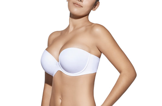 Sujetador Tania Selene Preformado Sin Tirantes Selene Blanco 80B