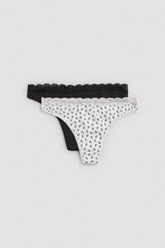 Tanga Pack de 2 Ysabel Mora Tanga Ysabel Mora Surtido S