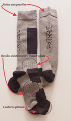 Calcetines Lana Alto trekking - Lencería Yoli