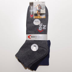 Pack 3 Tobilleros Unisex Cronos 18201 - Lencería Yoli