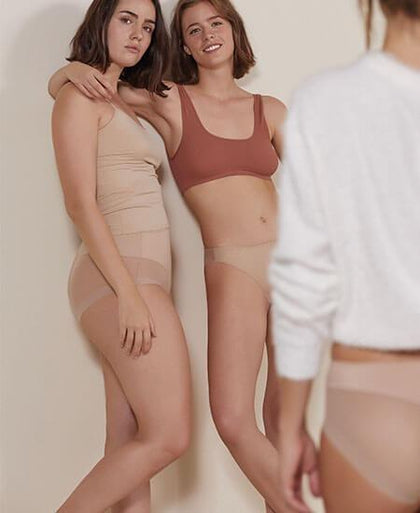 Braguita bikini mujer algodón Naiara. Fabricada en España. – La