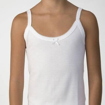 Camisetas interiores de niña de tirantes, manga corta, larga y térmicas