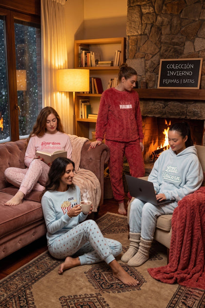Pijamas de Invierno Mujer | Pijamas Polares y Calentitos