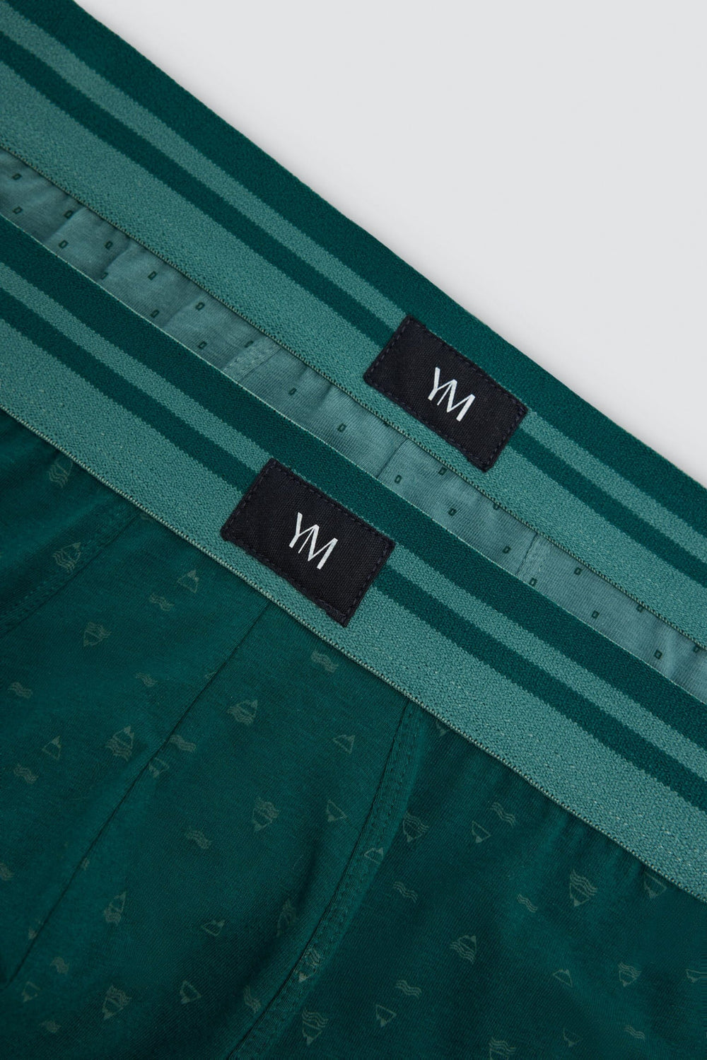 Pack de 2 bóxers Ysabel Mora 20466 de hombre con estampados abstractos variados, algodón y elastano
