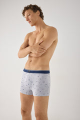 Pack de 2 bóxers Ysabel Mora 20467 de hombre con estampados de lunares y aviones, algodón y elastano