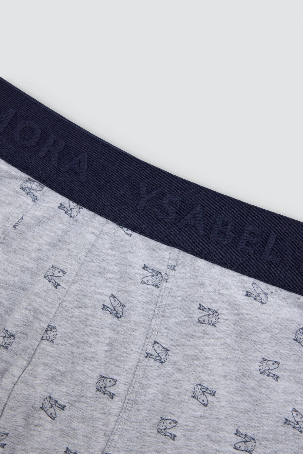 Pack de 3 bóxers Ysabel Mora 20462 de hombre: un diseño liso y dos estampados de animales, algodón y elastano