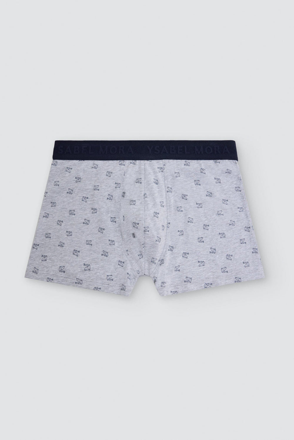 Pack de 3 bóxers Ysabel Mora 20462 de hombre: un diseño liso y dos estampados de animales, algodón y elastano