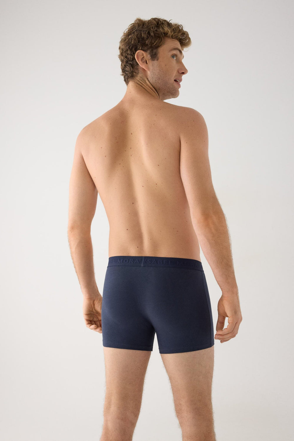 Pack de 3 bóxers Ysabel Mora 20462 de hombre: un diseño liso y dos estampados de animales, algodón y elastano