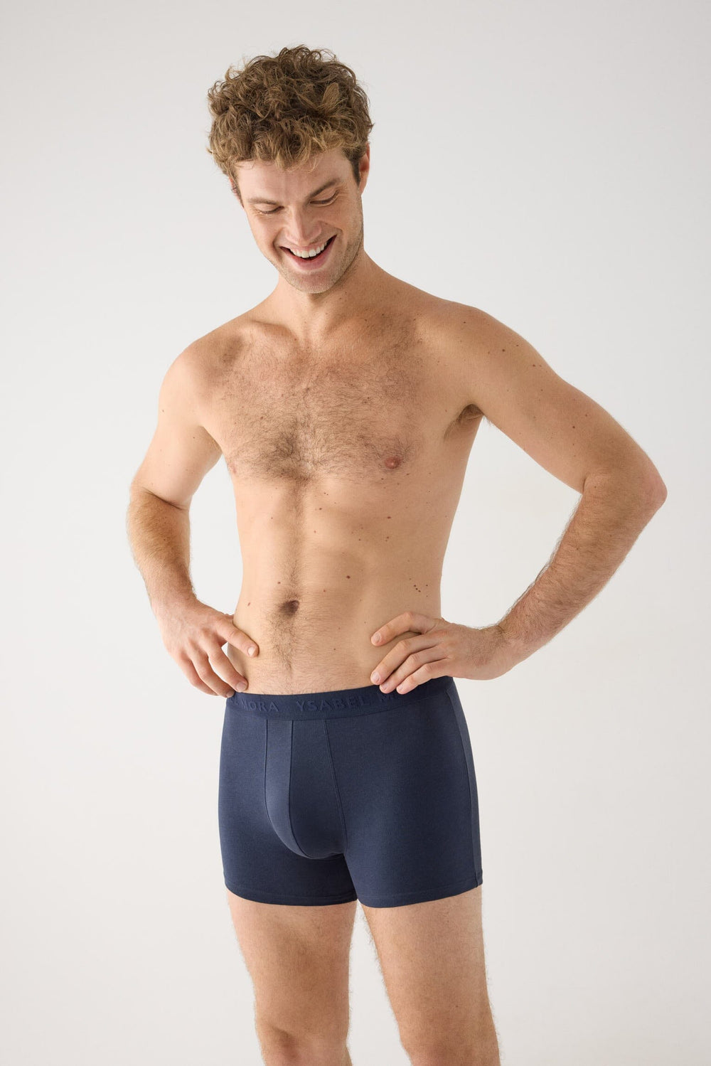 Pack de 3 bóxers Ysabel Mora 20462 de hombre: un diseño liso y dos estampados de animales, algodón y elastano — Surtido 1