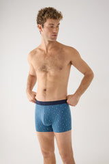 Pack de 3 bóxers Ysabel Mora 20462 de hombre: un diseño liso y dos estampados de animales, algodón y elastano