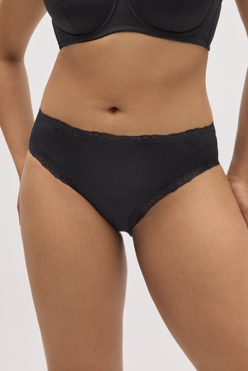 BRAGA MIDI 10772 Bragas Midi Ysabel Mora Negro S 