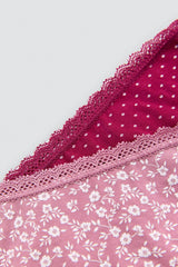 BRAGA MIDI PACK DE 2 Bragas Midi Ysabel Mora 
