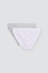 Pack de 2 bragas mini de algodón Ysabel Mora 19551