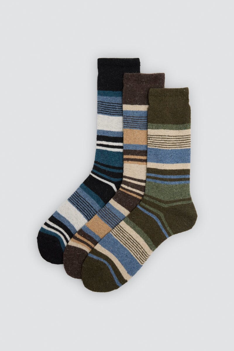 Calcetín Hombre Angora Pack de 3 22121 Calcetines Ysabel Mora 