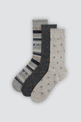 Calcetín Hombre Lana Pack de 3 22120 Calcetines Ysabel Mora 