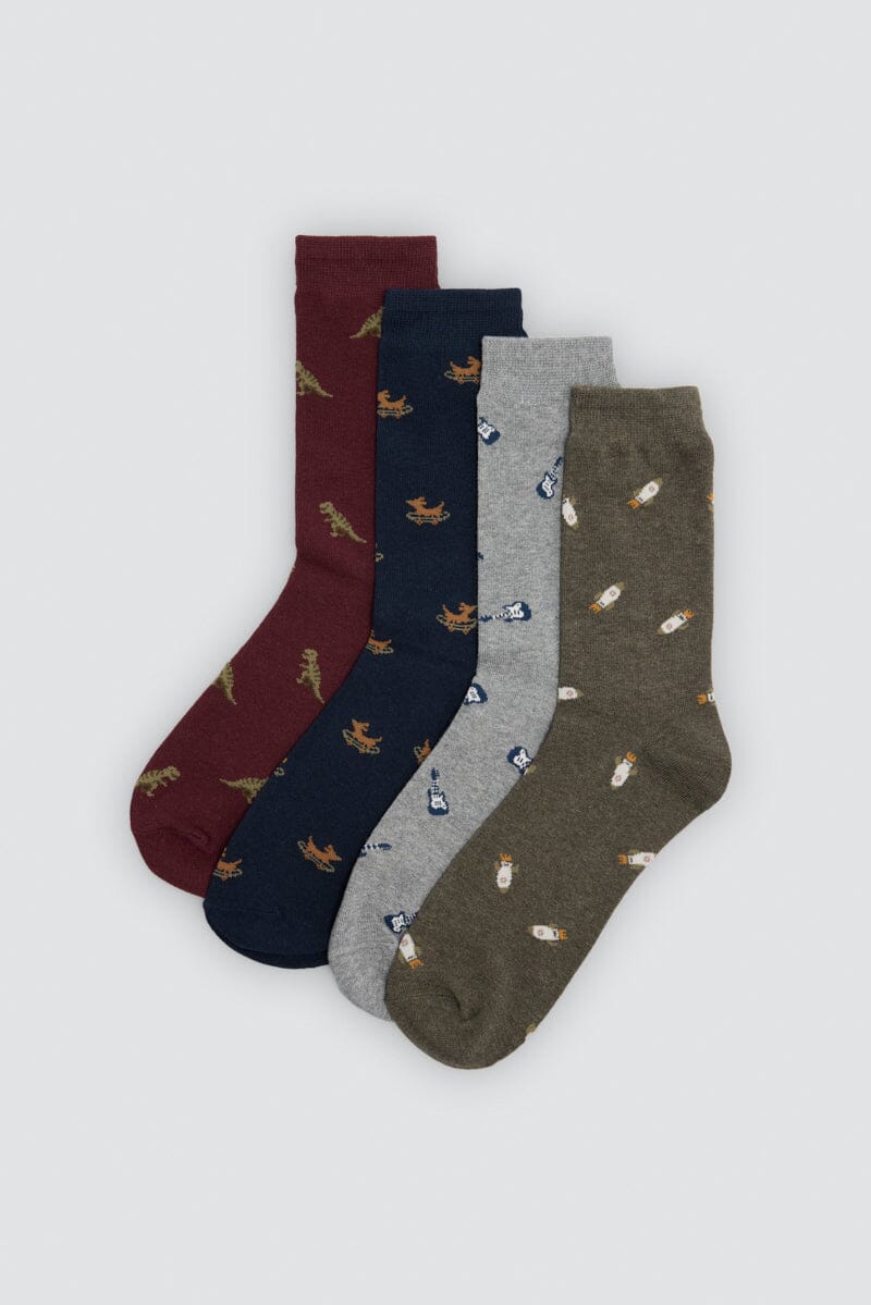 Calcetín Hombre Pack de 4 22104 Calcetines Ysabel Mora 