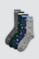 CALCETÍN HOMBRE PACK DE 4 22939 Ysabel Mora Calcetines Ysabel Mora 41/46 