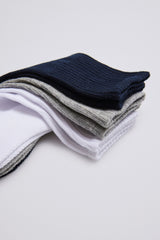 CALCETÍN INFANTIL TRANSPIRABLE PACK DE 3 02536 Calcetines Ysabel Mora 