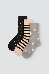 Calcetín Mujer Lana Pack de 3 12121 Calcetines Ysabel Mora 