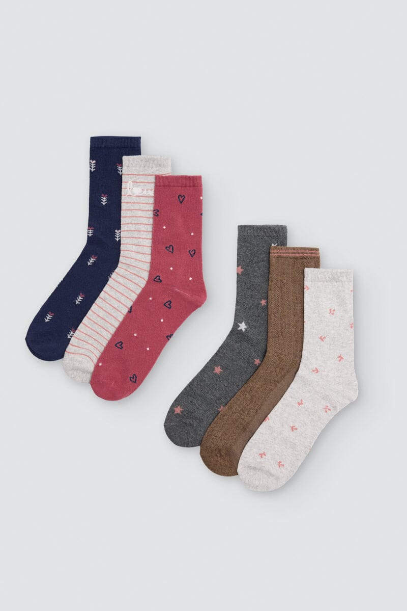 Calcetín Mujer Pack de 3 12103 Calcetines Ysabel Mora 