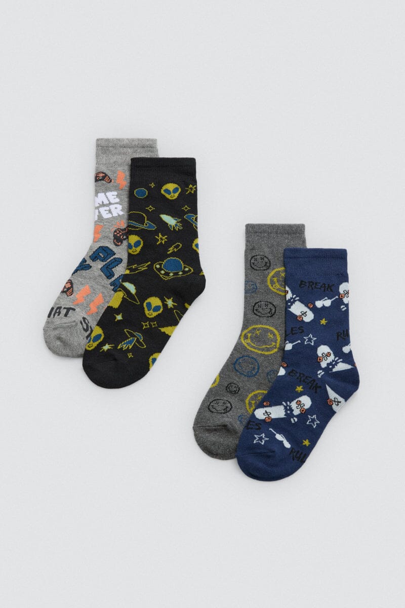 Calcetín Niño Pack de 4 42276 – Ysabel Mora Calcetines Ysabel Mora 