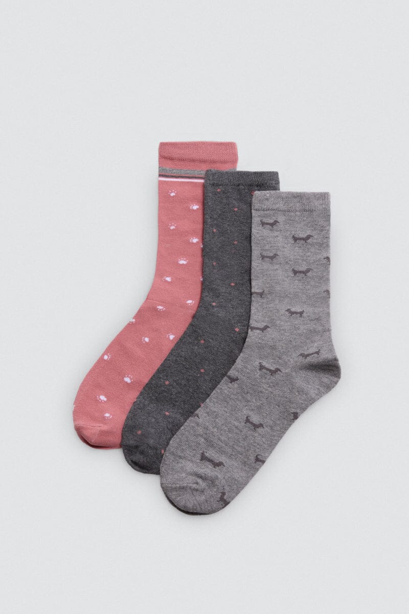 Pack 3 Calcetines Mujer Ysabel Mora Calcetines Ysabel Mora Única Surtido 