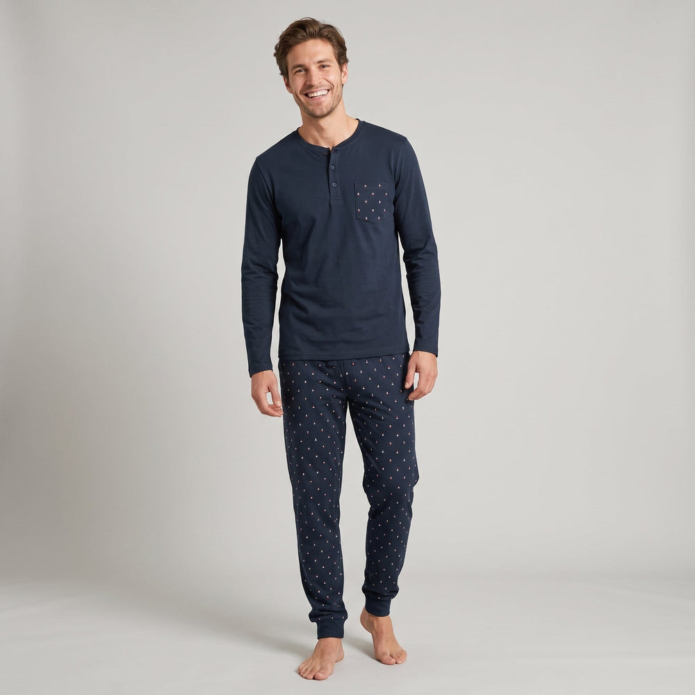Pijama Big Boy de hombre Dark Elephant G606 Pijama Dark Elephant by Little Unicorn 
